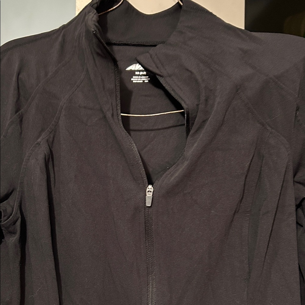 Avis Black Full-Zip Jacket